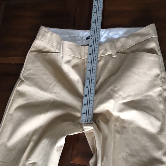 Women’s size 6R gap stretch tan slacks - Picture 3 of 13